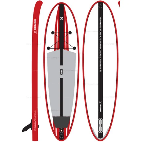 Promotions Planche gonflable SUPSurfpistols PERFORMANCE ALLROUND CARBONE