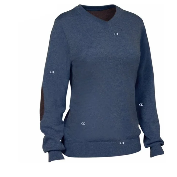 Pull Femme Club Interchasse Arthemis Bleu