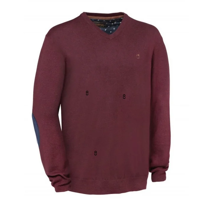Pull Homme Club Interchasse Weslon Prune