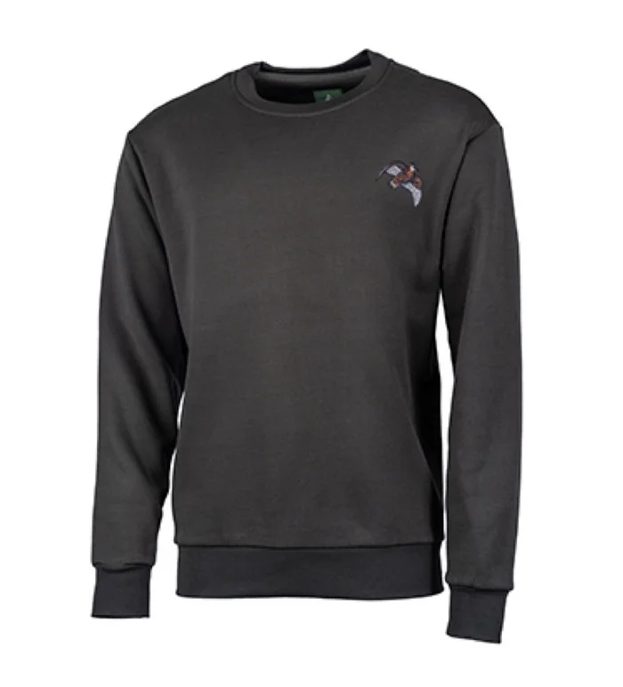 Pull polaire brodé bécasse Treeland