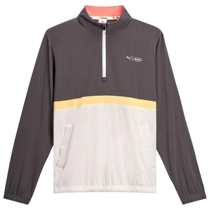 Pull Puma Golf Puma X Duvin Windbreaker White Glow