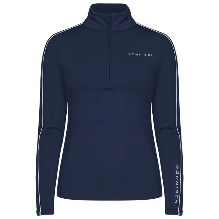 Pull Rohnisch Amie Brushed Midlayer Navy