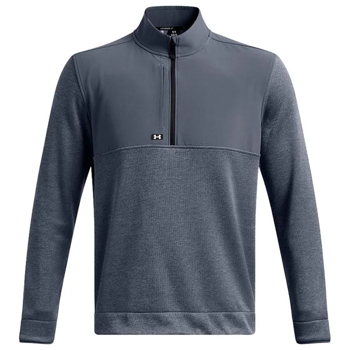 Pull Under Armour Drive Storm Sweater Fleece Half Zip Downpour Gray