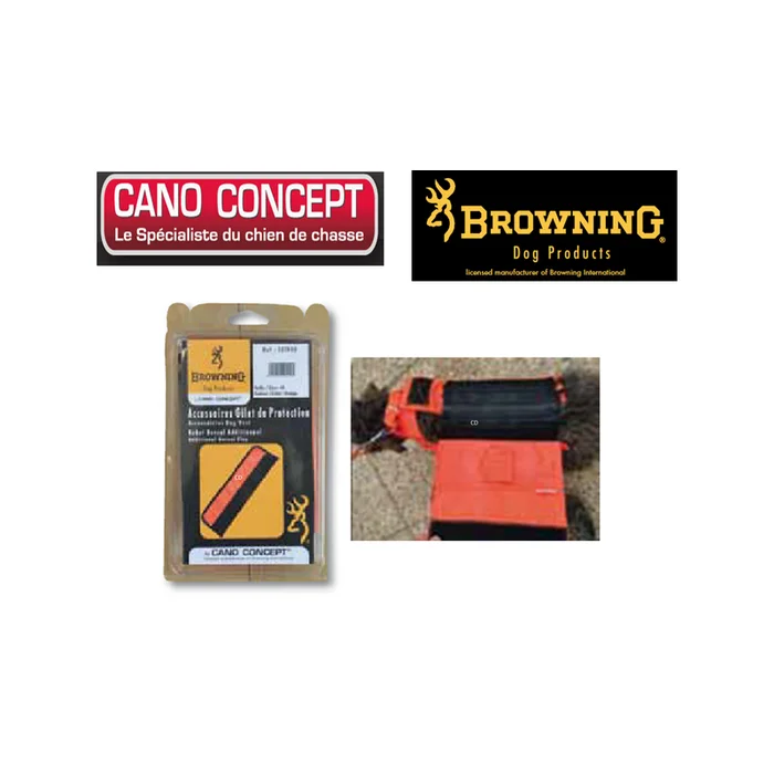 Rabat Dorsal Pour Gilet Cano Concept By Browning Jaune