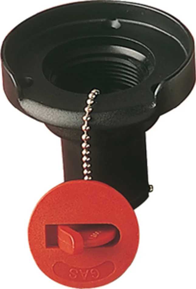 Raccord de remplissage de pont pour tuyau d’essence Sea Dog 357040 avec bouchon sans clé – Image 2