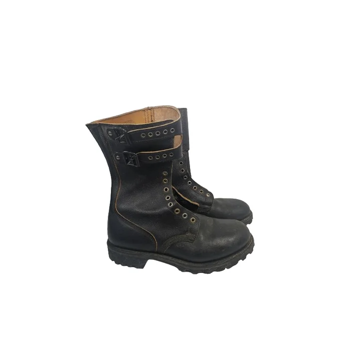Rangers militaire réglementaire BM65 Armée française cuir grainé occasion