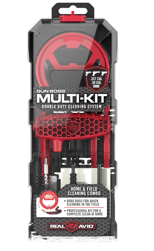 RE00009 – Real Avid Gun Boss Multi-Kit .357 CAL / .38 CAL /.9MM
