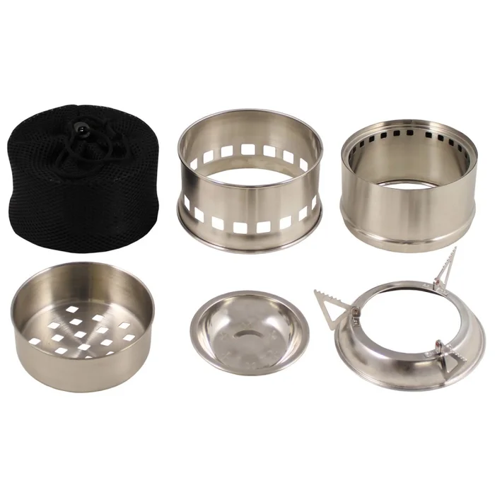 Réchaud à bois de camping FOREST Stove Acier Inoxydable