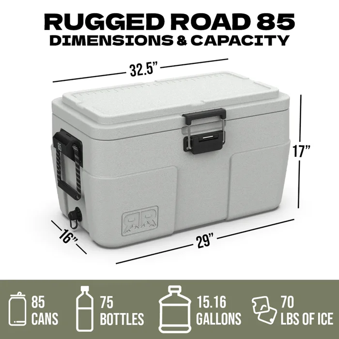 Refroidisseur Rugged Road 85 v2 – blanc polaire – Image 4