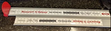 Règle de mesure coulissante N Release 60 pouces Super Slide Bump Board
