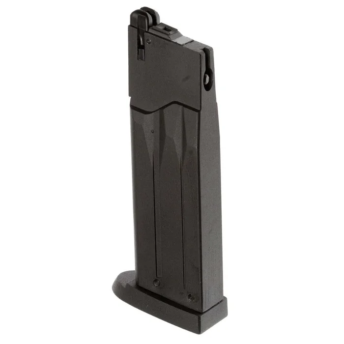 Réplique Chargeur Gaz ASG GNB Mk23 – Haute Capacité – Compatible MK23 – Performance Optimale en Airsoft