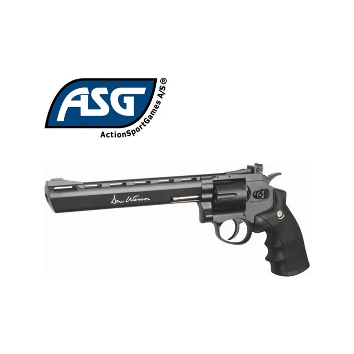 REVOLVER CO2 DAN WESSON 8 POUCES NOIR
