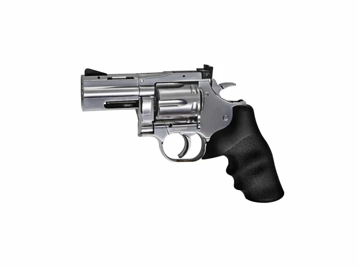 REVOLVER GNB DAN WESSON DW715 2.5 » SILVER 4.5 CO2- BBS
