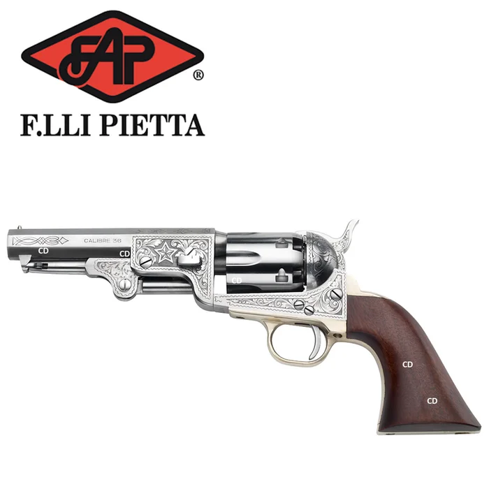 Révolver Pietta 1851 Navy Yank Sheriff US Marshal Calibre 44