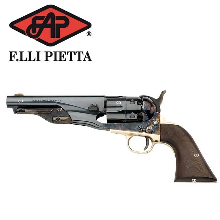 Révolver Pietta 1862 Colt Pocket Police Acier Calibre 44