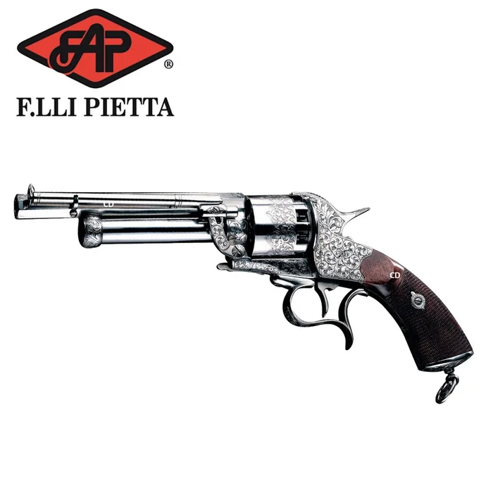 Révolver Pietta 1862 Le Mat Cavalry Deluxe Gravé Calibre 44