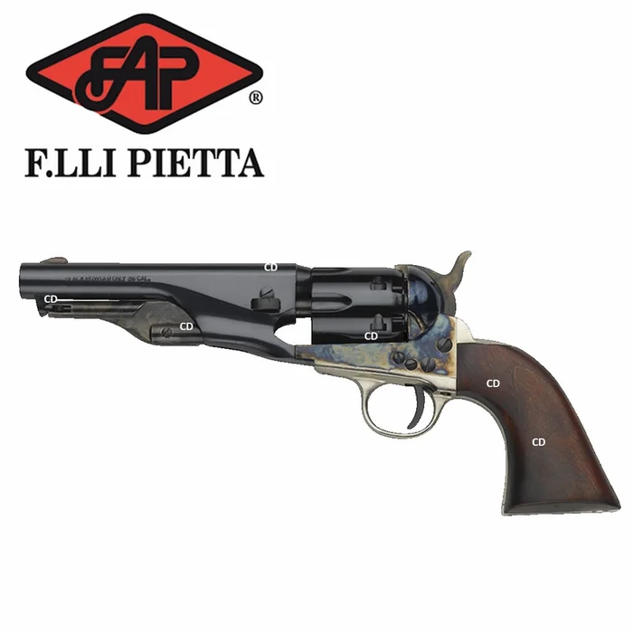 Révolver Pietta 1862 New York Métropolitan Police Calibre 36