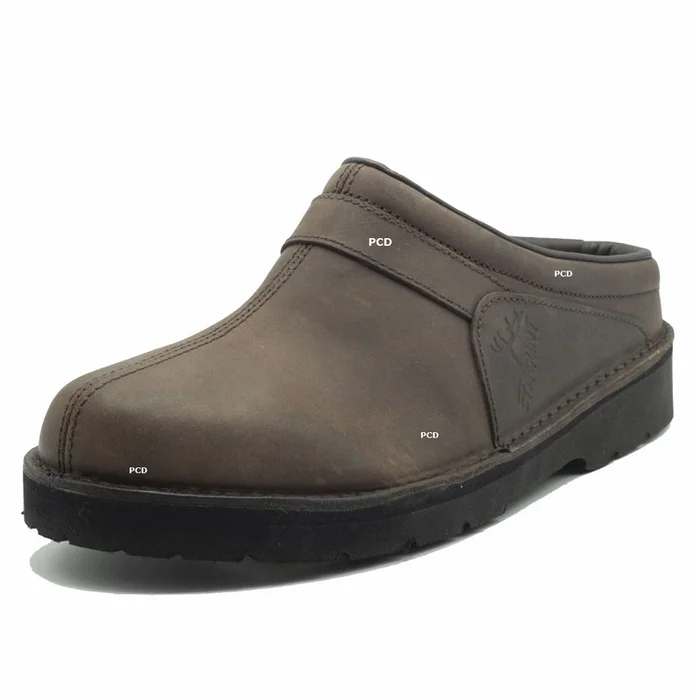 Sabots Homme Stagunt Aigual Cuir Marron