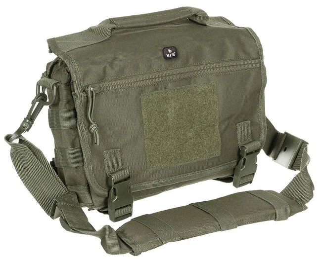 Sac à bandoulière tactique MFH 5l, Molle, vert olive