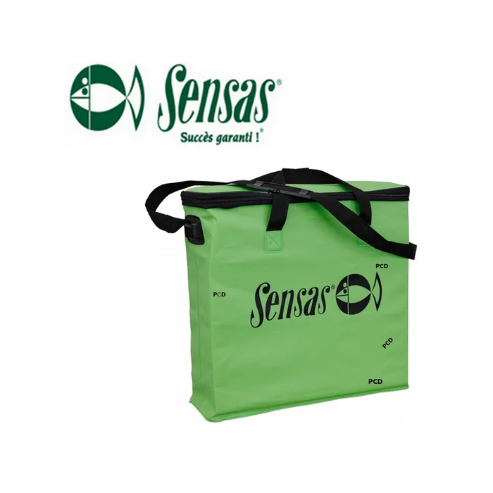 SAC A BOURRICHE SENSAS ETANCHE RECTANGULAIRE VERTE