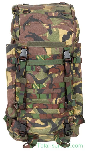 Sac à dos de campagne armée hollandaise ARWY Alpine Sting 60L, DPM camo