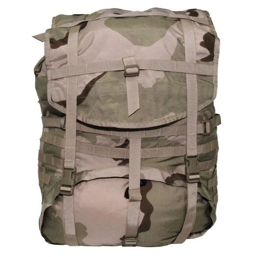 Sac à dos de combat US Army Rifleman Molle II lightweight 80L, harnais inclus, DCU desert camo