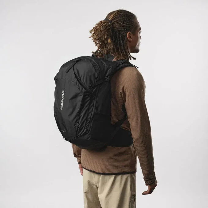 Sac a dos de randonnee Salomon TRAILBLAZER 30 BLACK/ALLOY – Image 4