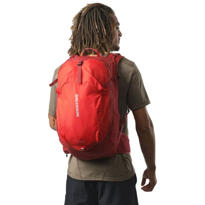 Sac a dos de randonnee Salomon TRAILBLAZER 30 RED DAHLIA/HIGH RISK RED – Image 4