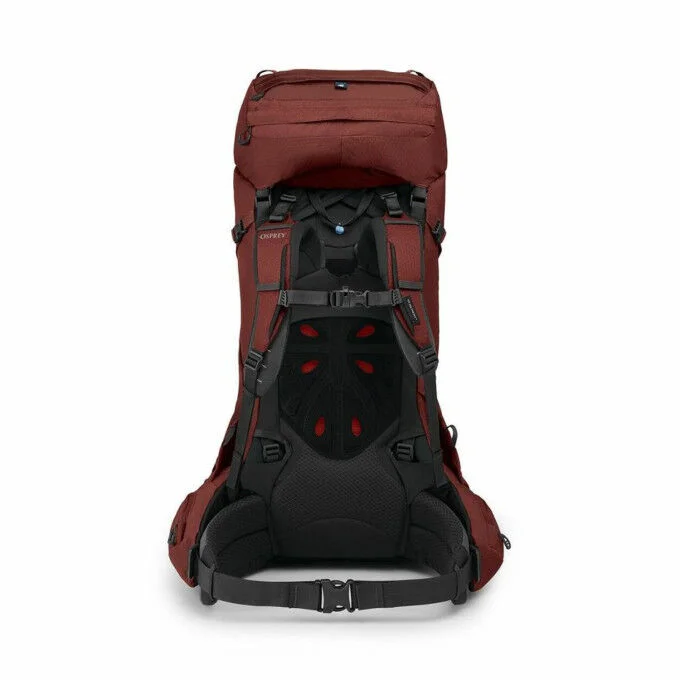 Sac a dos de trekking homme Osprey Aether™ 55 – Acorn Red – Image 3