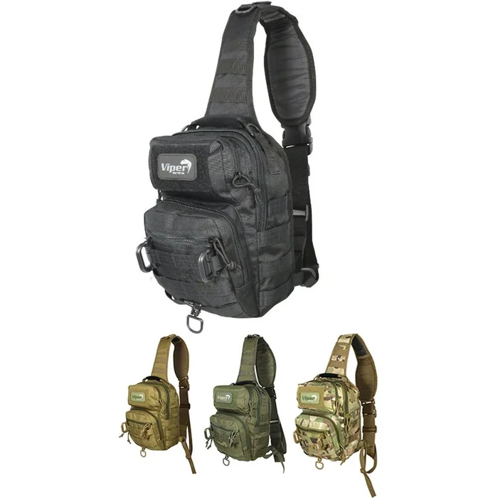 Sac à Dos Détachable Molle Viper Tactical Noir – Modulable et Résistant – Confort et Organisation Optimale