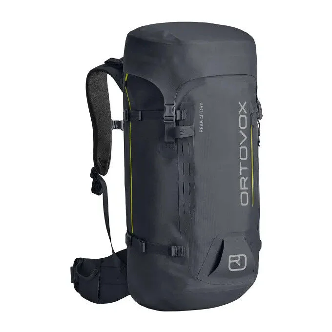 sac a dos ORTOVOX PEAK 40 DRY BLACK STEEL