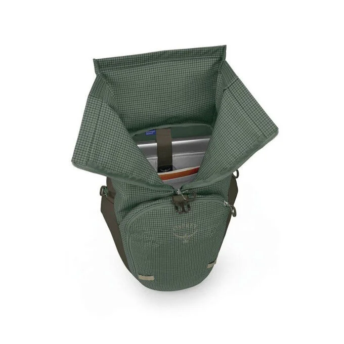 Sac a dos Osprey Transporter™ Rolltop – Pine Leaf/Earl Grey – Image 3