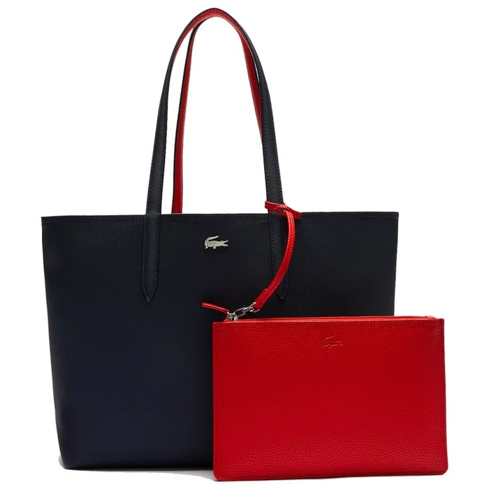 Sac à main Lacoste Shopping Bag Sinople Marine Aconit Blanc