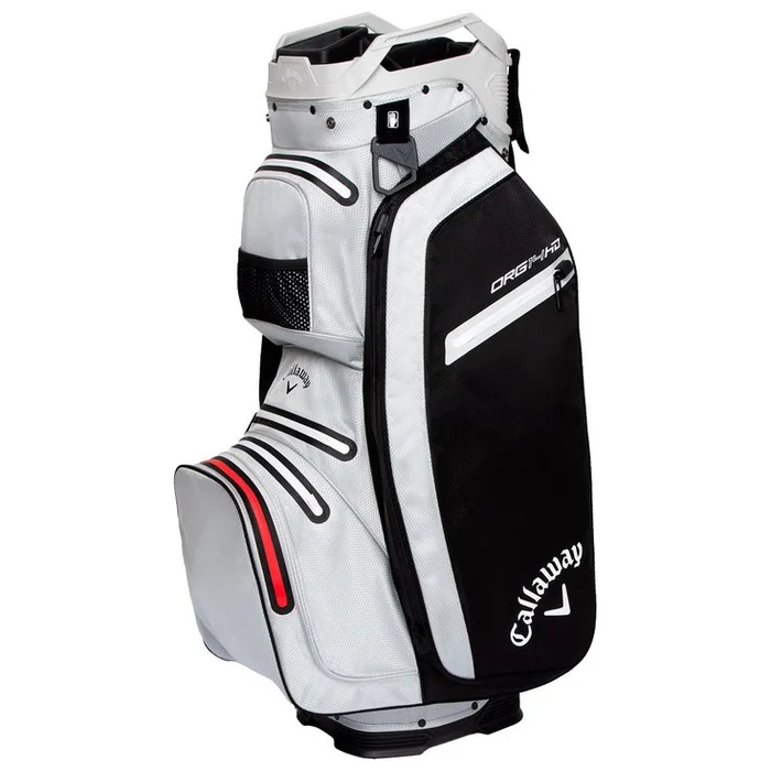 Sac chariot série Callaway Golf ORG 14 HD Black Charcoal Red
