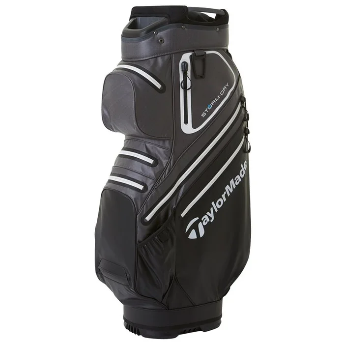 Sac chariot série Taylormade Storm-Dry Waterproof Black Grey White