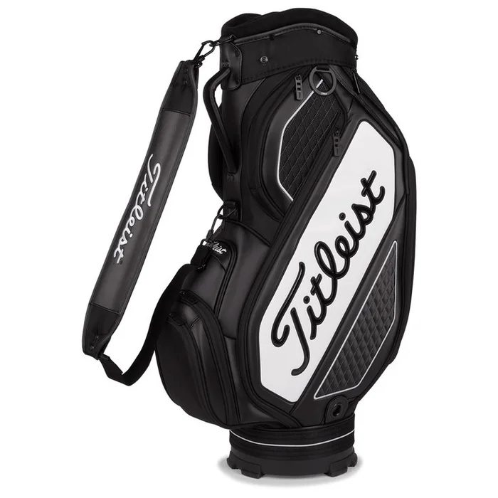 Sac chariot série Titleist Tour Series Midsize Black White