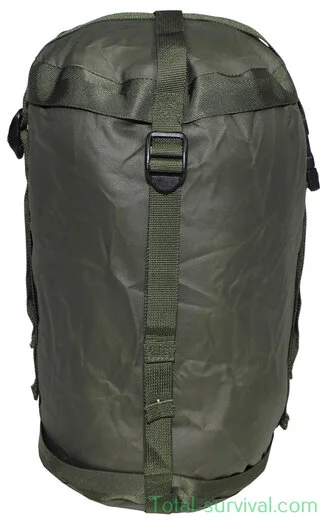 Sac de compression compact britannique pour sac de couchage, vert olive
