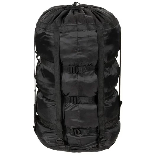 Sac de compression MFH US pour le sac de couchage modulaire GI, noir