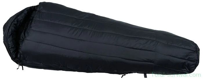 Sac de couchage intérieur modulaire MFH GI pour système de sac de couchage, MSS Black Intermediate Cold Weather, noir