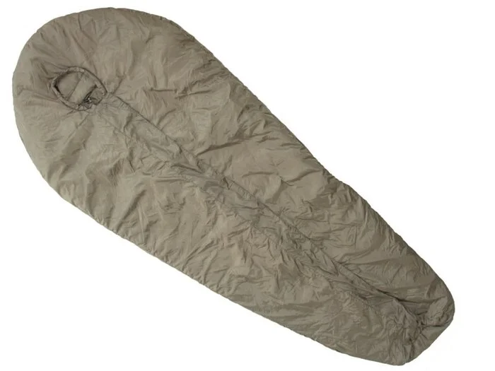 Sac de couchage Momie de l’armée néerlandaise, garnissage 2 couches, 3 saisons, modulable, dark coyote
