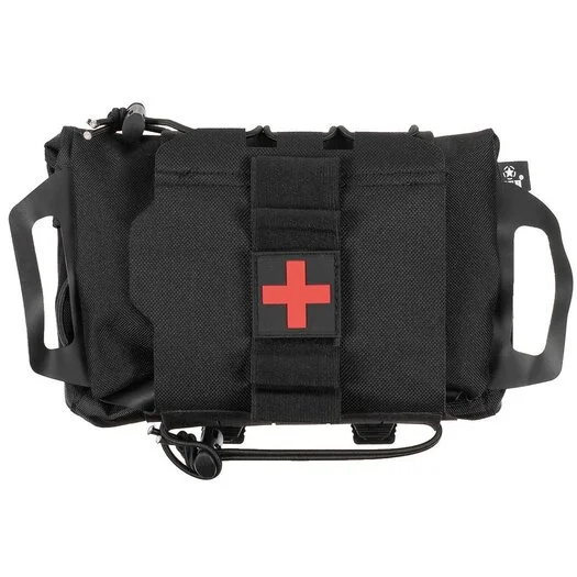 Sac de premiers secours tactique MFH, IFAK, noir