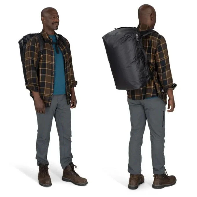 Sac de voyage Osprey TRANSPORTER SQUFFEL 44 Raven Black – Image 4