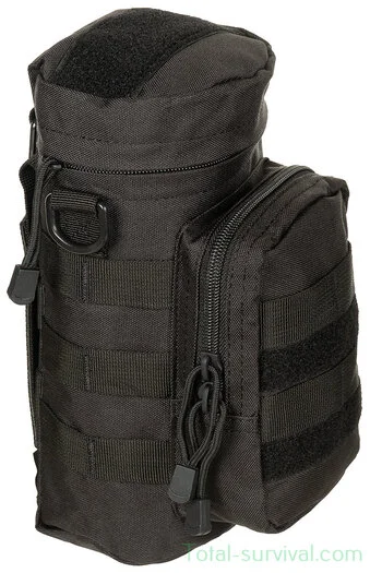Sac MFH, rond, « MOLLE », noir