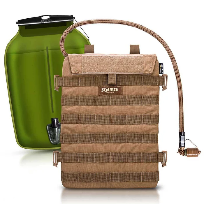 Sac MOLLE d’hydratation Low profile Razor – 3L – Coyote