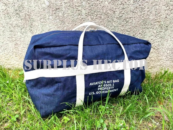 Sac Transport Pilote « KIT BAG US » Multi-Usage NAVY BLUE – Militaria WW2