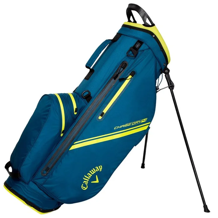 Sac trepied série Callaway Golf Chase Dry Stand Navy Fluorescent Yellow