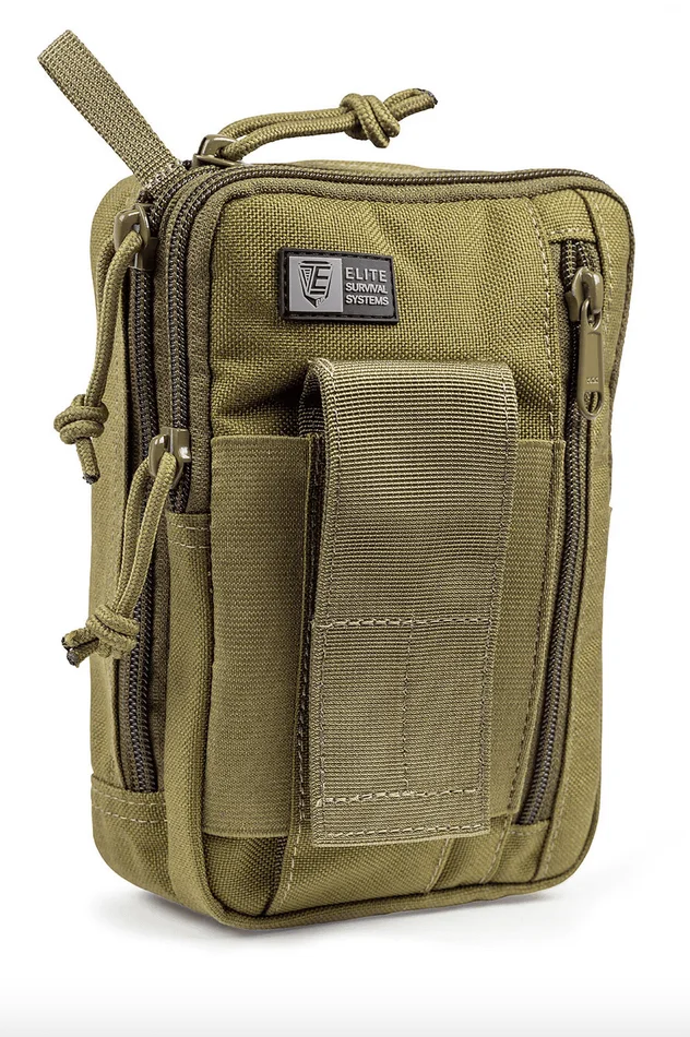 Sacoche port discret MOLLE+ceinture Liberty Gunpack – Coyote