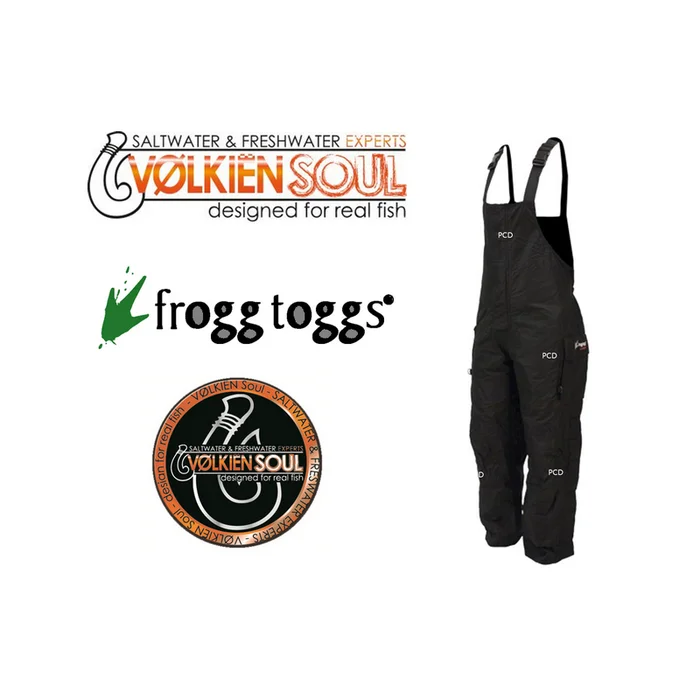SALOPETTE TOADSKINZ FROGG TOGGS NOIRE BY VOLKIEN SOUL
