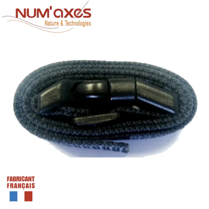 SANGLE NYLON GRISE CANIFUGUE NUM AXES