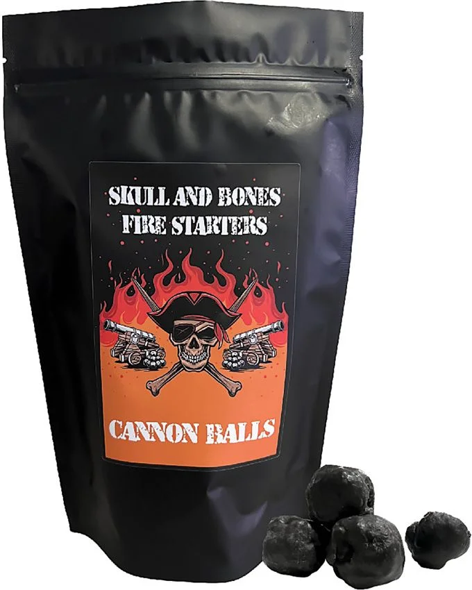 SBF002 – Skull and bones allumes feu Cannon Balls